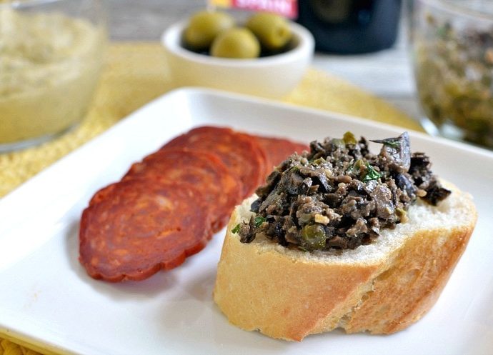 Τάπας με ελιές