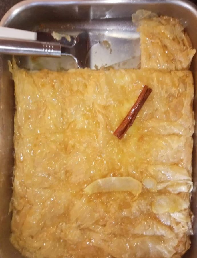 Γαλακτομπούρεκο χωρίς αυγά