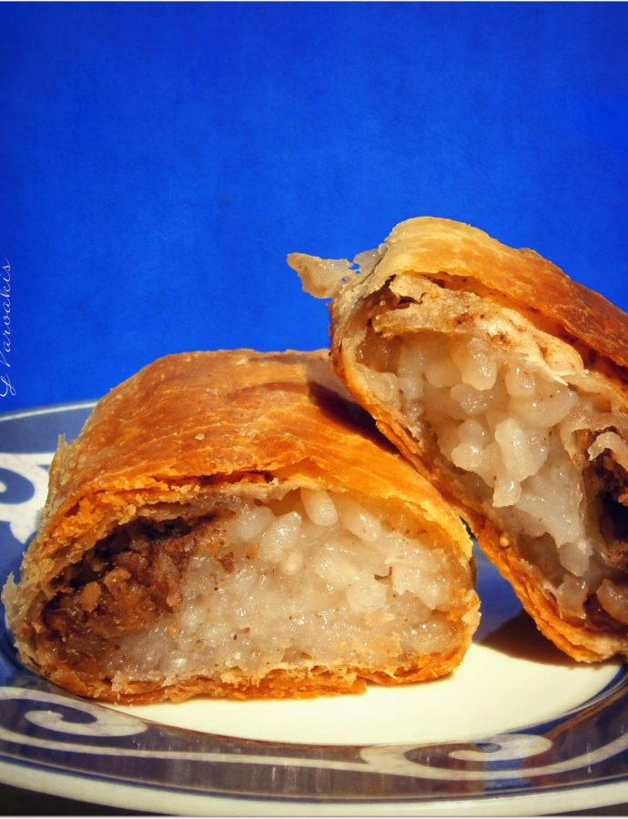 Ρυζόπιτα γλυκιά Θεσσαλίας