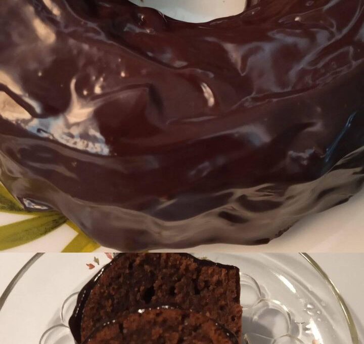 Κέικ σοκολάτας με γλάσο