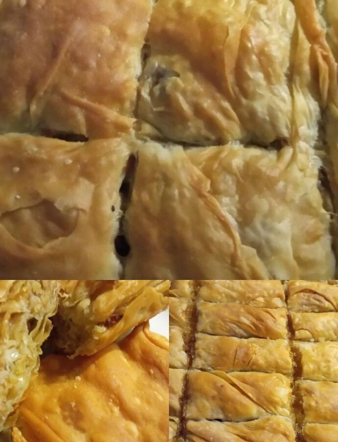 Φύλλο για πίτα (δόση για 20 φύλλα/ 10 φύλλα ανά πίτα)