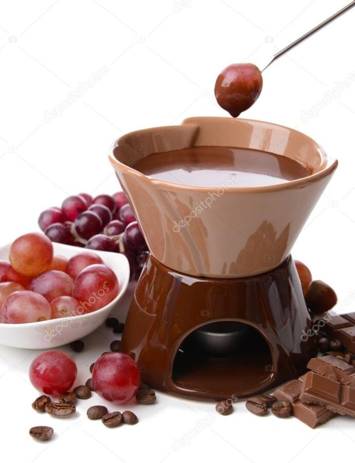 Φοντύ σοκολάτας (fondue)