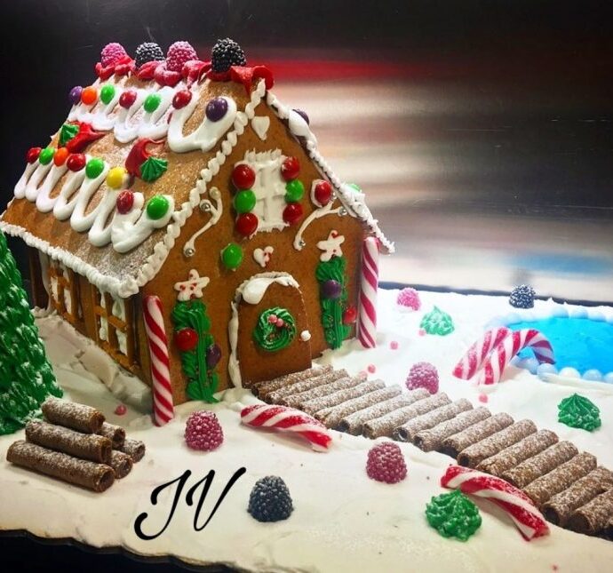 Το γλάσο-κόλλα για τα Χριστουγεννιάτικα σπιτάκια (Royal icing)