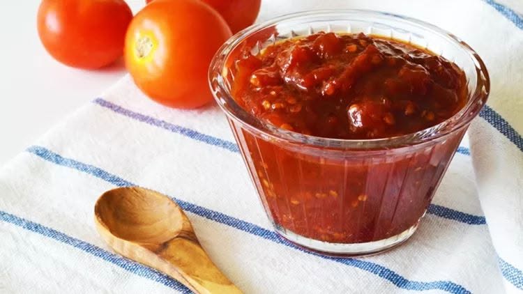 Μαρμελάδα ντομάτα + αποστείρωση βάζων